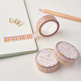 Claire Paul Washi Tape - Pastel Gingham

Pastel Gingham Pattern Washi tape.

This paper masking tape is perfect for decorating your bullet journal and planners, scrapbooking &amp; gift wrapping. It'll add some fun and colour to any surface and is easy to peel off.

10m x 15mm