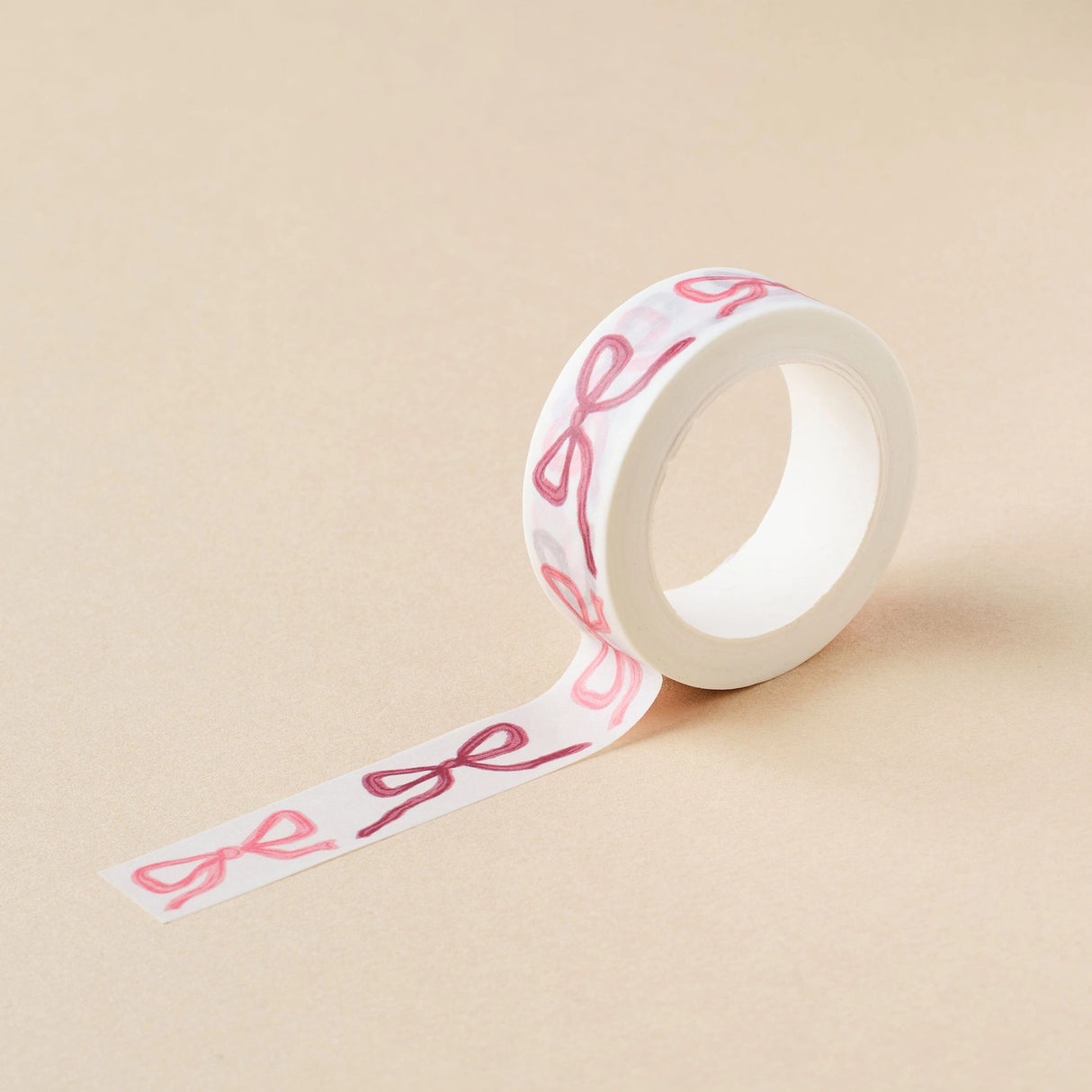 Pink Bows washi tape!

This paper masking tape is perfect for decorating your bullet journal and planners, scrapbooking &amp; gift wrapping. It'll add some fun and colour to any surface and is easy to peel off.

10m x 15mm