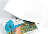 Libro de postales con acuarelas de Claude Monet