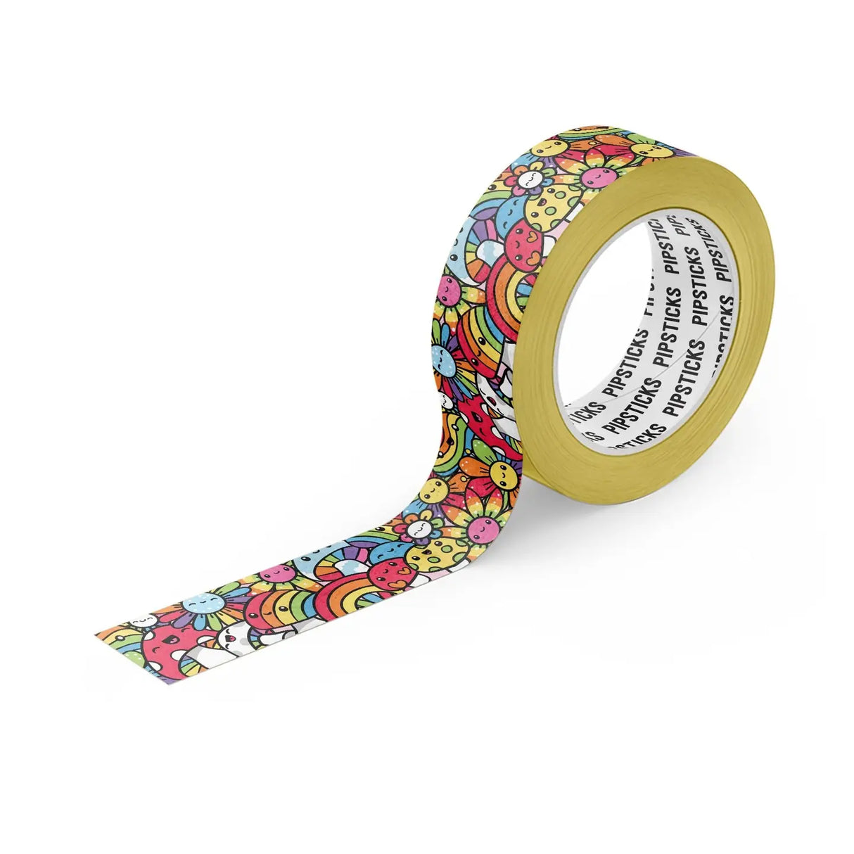 It's finally here - the washi of your dreams! Pipsticks washi tape is amazing paper tape that's removable with just the right amount of tack. It's perfect for crafting, wrapping and decorating everything in your life!?Use it on your planner, bullet journal, inspo wall, snail mail, ANYTHING!!

Includes one 15mm x 10m roll of Collage of Color Washi Washi.