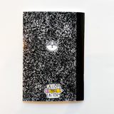 Cuaderno de composición, libro de pegatinas