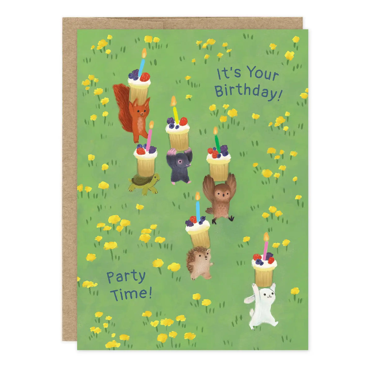 Cupcake Parade Birthday Card

Inside verse: Wishing you the best day! Happy Birthday

• Size: A6, 4.6" x 6.4"
• Illustrated by Darla Okada
• Full-color inside
• Paired with a Brown Kraft envelope
• Printed in the USA on high-quality recycled post-consumer waste paper


About The Artist: Darla is a Colorado-based artist and illustrator best known for creating soft, friendly animals and quiet, everyday moments. She finds inspiration by exploring charming neighborhoods, wandering through bookstores, and trying