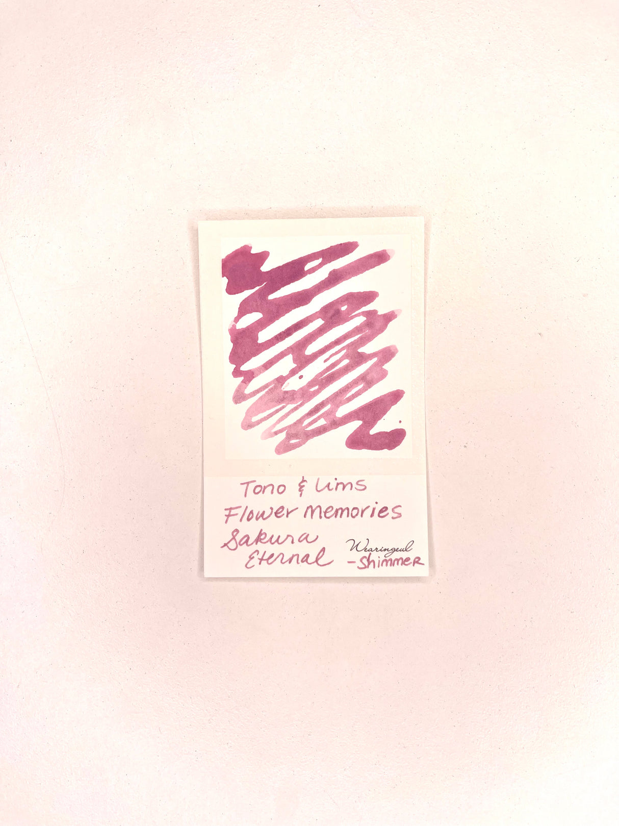 TONO & LIMS Ink - Flower Memories - SAKURA - Eternal