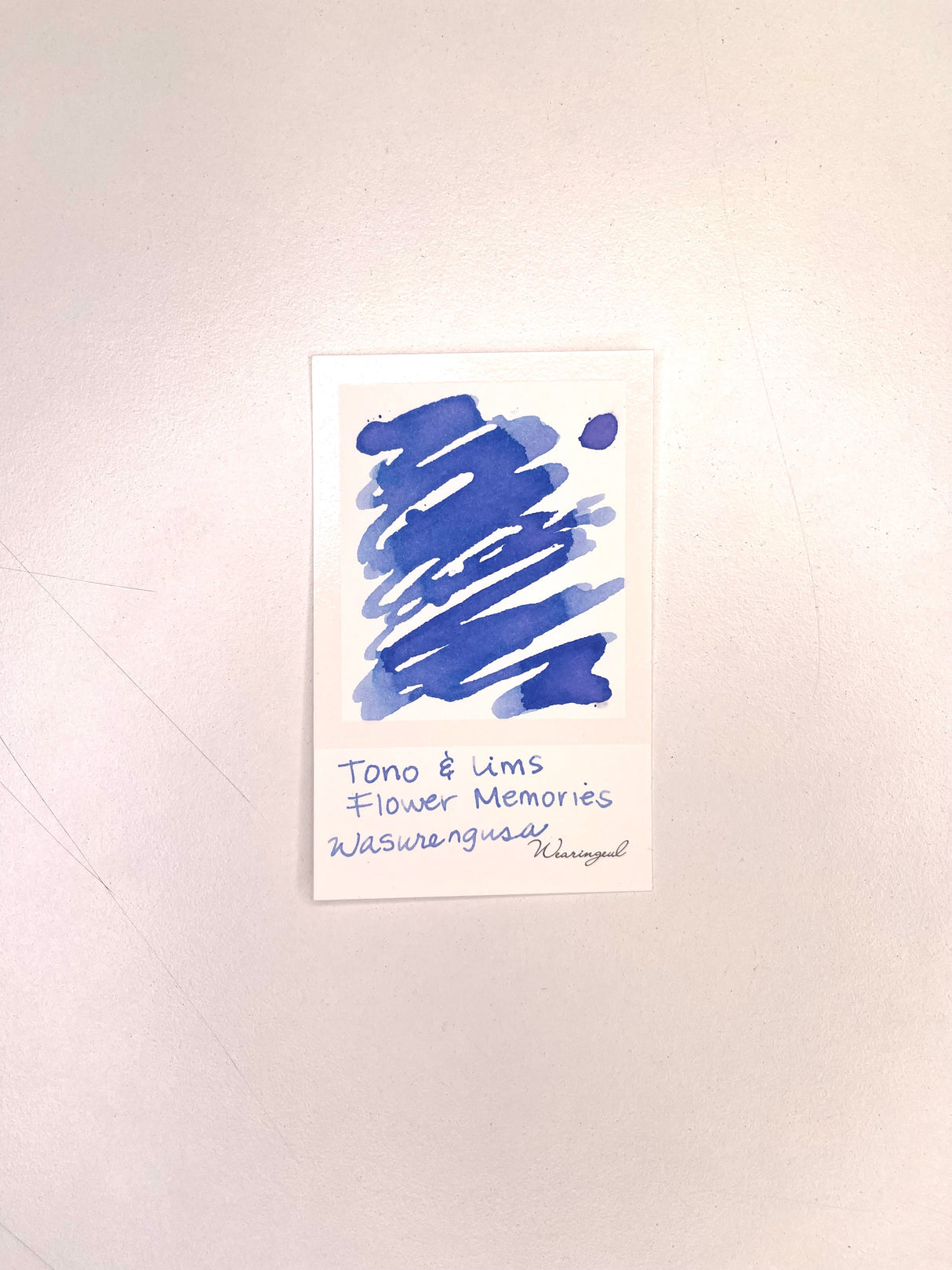 TONO & LIMS Ink - Flower Memories - WASURENAGUSA