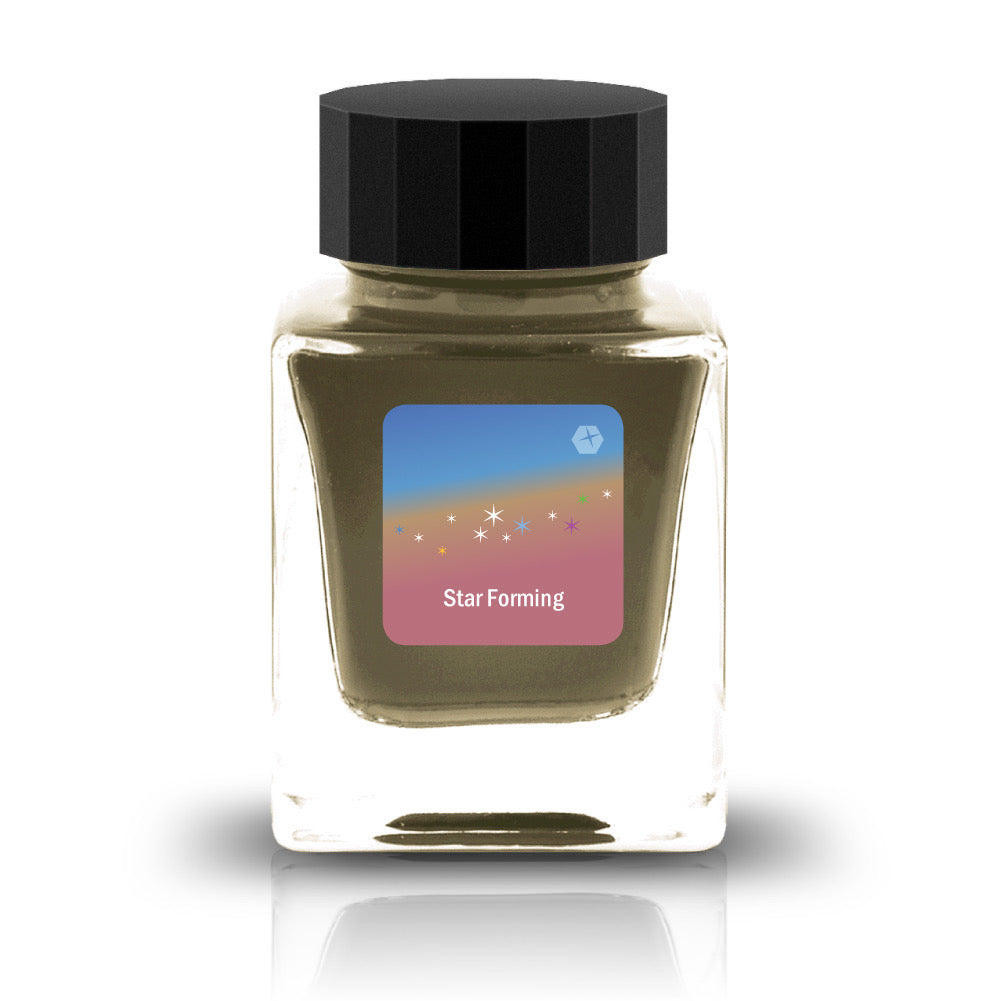 The DEEEP SPACE Collection is a series of fountain pen inks inspired by the mystery of the cosmos. Each color captures the spirit of the universe, from the deep stillness of interstellar space to the luminous shimmer of distant stars and the vivid tones of swirling nebulae. Formulated for smooth, effortless flow, these inks may also reveal subtle color-shifting effects, bringing dimension and brilliance to every stroke.


Brown Beige
30ml
