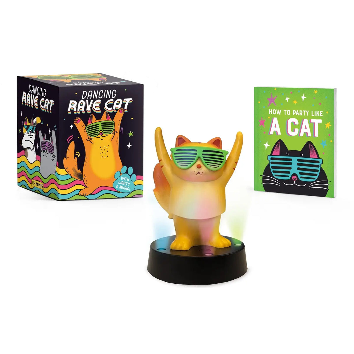 Dancing Rave Cat