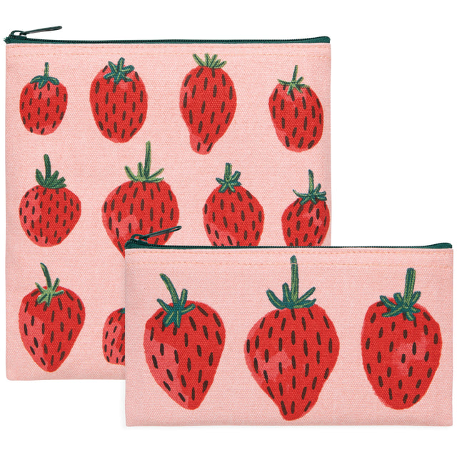 Danica Jubilee - Berry Sweet Snack Bags Set of 2

The Berry Sweet zippered snack bags set is the perfect waste-free replacement for disposable plastic bags. Reusable and food-safe, they keep snacks tidy and tasty.