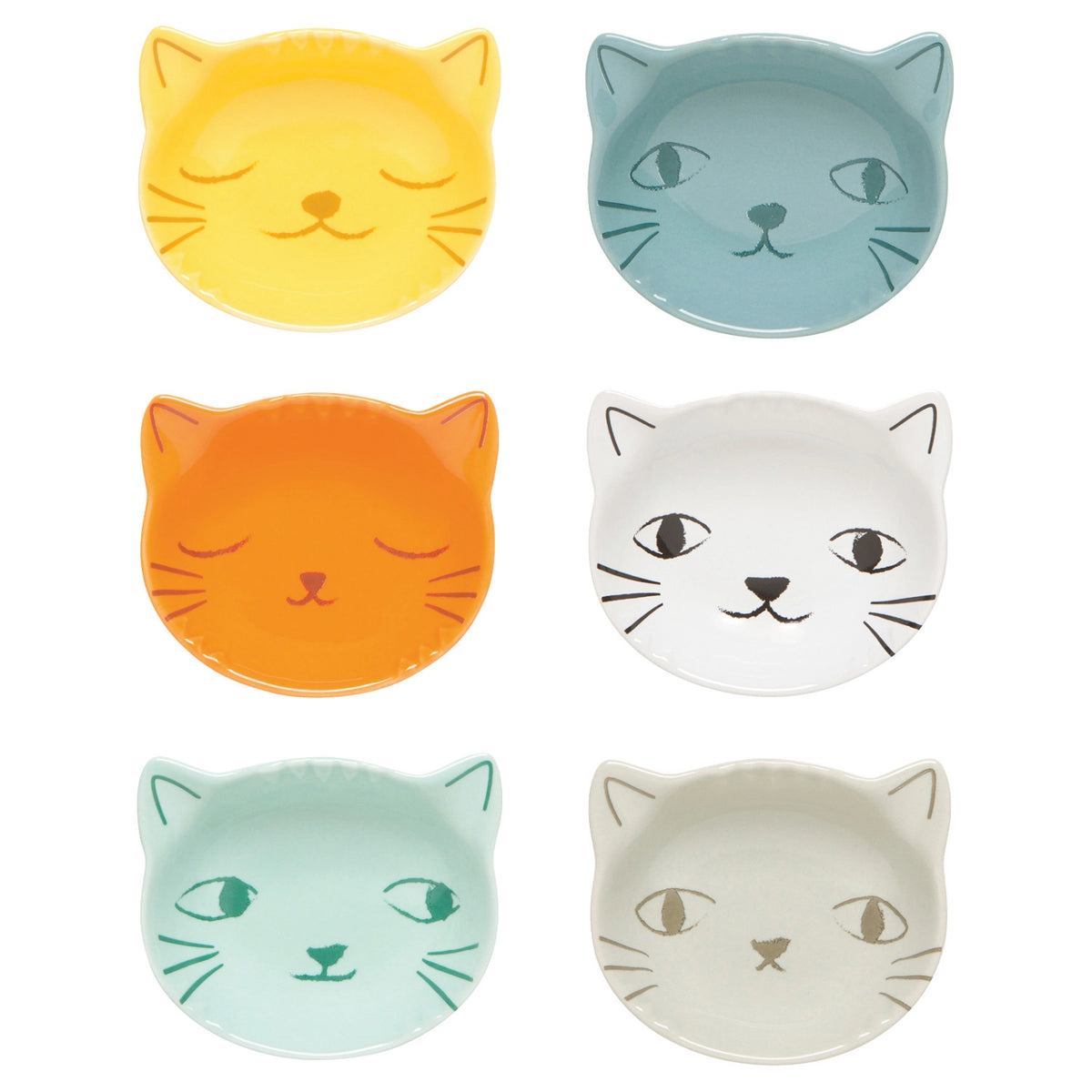 Danica Jubilee - Purrfect Shaped Pinch Bowls Set of 6

A pinch of sweetness and a sprinkle of spice is always at hand with these theme-shaped bowls. Perfect for condiments, dips and seasonings. Each set of 6 unique pinch bowls comes in a giftable full-colour box.