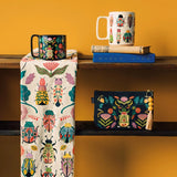 Danica Studio Small Zipper Pouch - Amulet

Safeguard your tiniest prized possessions under the watchful eye of a sacred scarab beetle with our Small Amulet Zip Pouch. Carefully embroidered on a background of durable black cotton, powerful talismans from the past stand vigil, protecting the things you most value.

Size: W7 x L4.5in
Material content: 100% Cotton, Polyester Embroidery
Care instructions: Spot clean only

Includes 1 zipper pouch