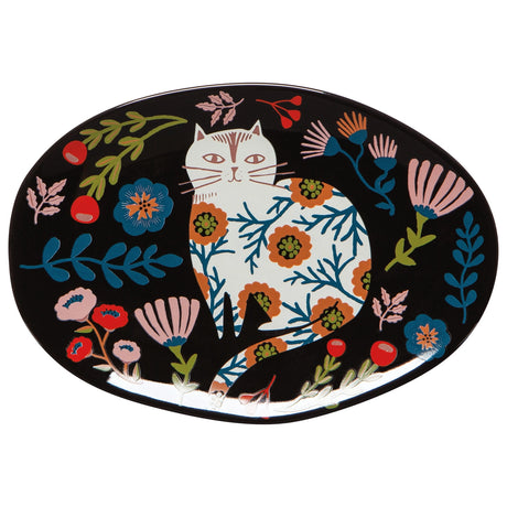 Danica Studio Trinket Tray - Catbloom

This ceramic Catbloom trinket tray makes a convenient landing spot for keys, loose change, small jewelry, and paperclips.


Part of the Catbloom collection, this design offers a cat's eye perspective of these sly stewards of gardens. Fancy floral felines explore the world on their own terms.


Dimensions: W6.3 x L4.5in
Material: 100% Stoneware
Care Instructions: Hand wash only.