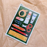 Desk Supplies Pencil Board