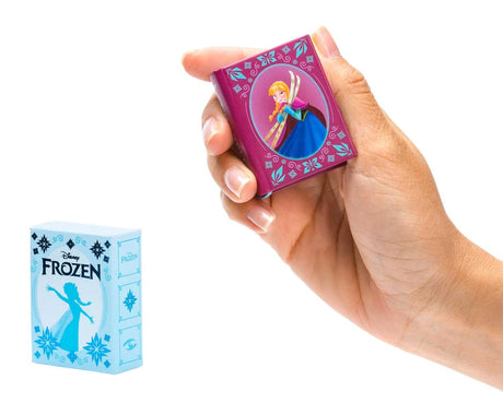 One of Disney’s modern animated classics, Frozen has charmed audiences across the globe with its strong and empowered characters, story of love and sisterhood, and encouragement to embrace who you are. Now fans can keep this classic story close to their hearts with this tiny storybook retelling of the iconic film, illustrated with art and imagery pulled straight from the screen. 

Part of Insight’s exciting ongoing series of miniature storybooks based on popular Disney films, this tiny storybook is a unique