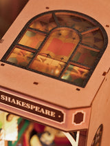 Kit de rincón de libros para librería, casa en miniatura de bricolaje