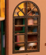 Kit de rincón de libros para librería, casa en miniatura de bricolaje