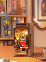 Kit de rincón de libros para librería, casa en miniatura de bricolaje