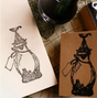 Dominant Industry Wood Stamp - A Log of Atlantis