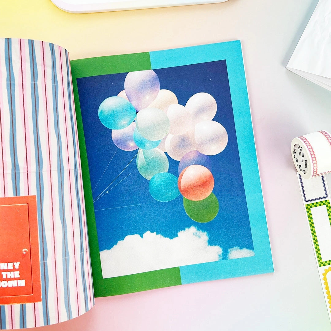 Dream Vision Collage Magazine is your go-to for planning, plotting, and putting big ideas on paper. Packed with bold visuals, playful textures, and 400+ stickers, it’s perfect for vision boards, journaling, and list-making that actually feels fun. Finished with a foil-stamped cover, this 8x10” magazine is made to flip through, tear into, and make totally your own.

Includes: 48 8x10" Pages, 5 sheets of stickers and over 400 stickers! 