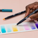 Tombow Dual Brush Pen Art Markers, Mermaids, 10-Pack
