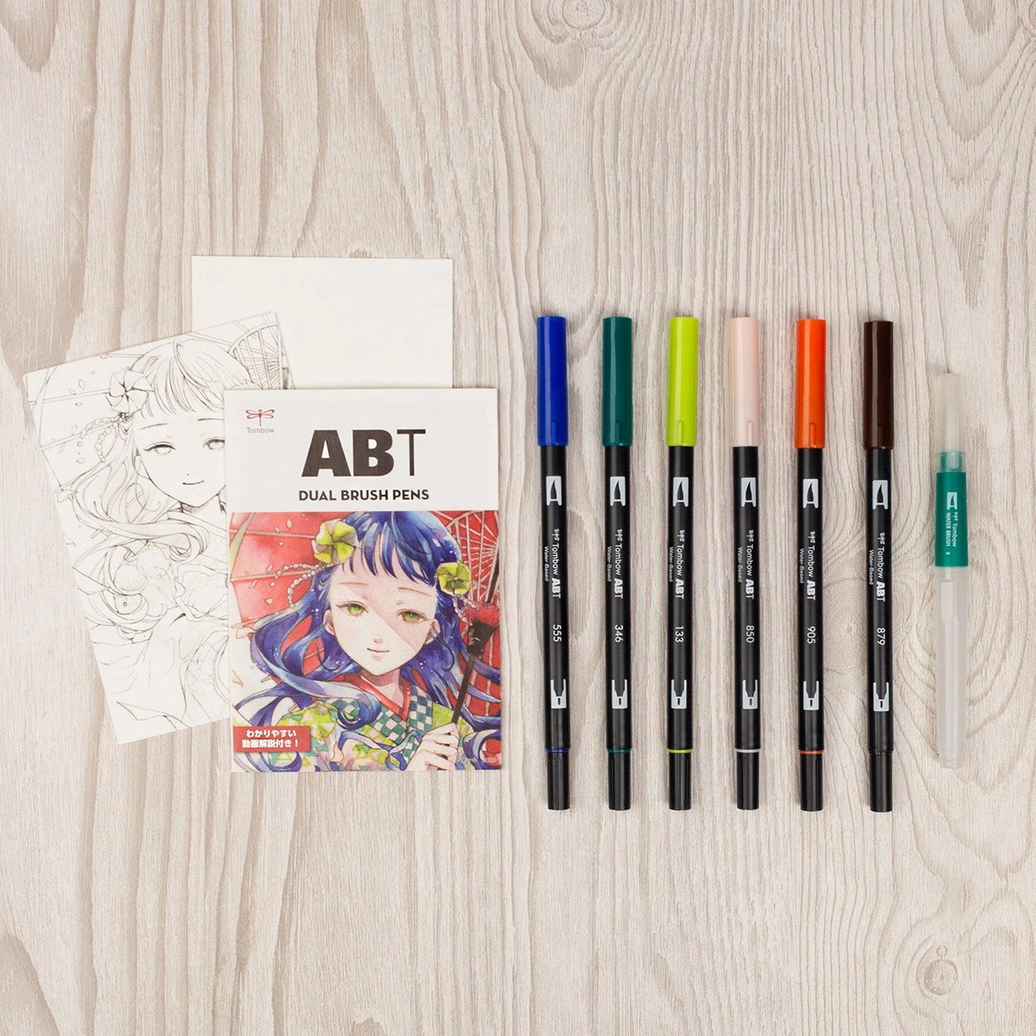 Exclusive, limited-edition “Wind" set allows you to bring drawings to life with exceptional detail and vibrant color combinations.

The “Wind" set is inspired by the Japanese four-character idiom "Kachō fūgetsu" (花鳥風月), which expresses the beauty of nature and the harmonious unity of "Flower" (ka, 花), "Bird" (chō, 鳥), "Wind" (fū, 風) and "Moon" (getsu, 月). With carefully selected colors, this set represents the powerful yet gentle movement of the wind and embody the essence of wind and its role in nature.

I