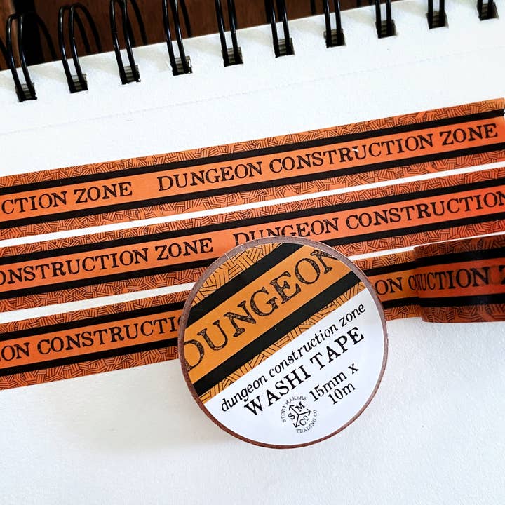 Cinta washi de construcción de mazmorras para D&amp;D