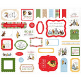 Echo Park Ephemera - Icons, Winnie The Pooh Christmas