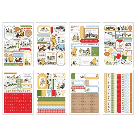 Echo Park The House at Pooh Corner Sticker Book