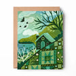 Emmylou Illustrations - Cozy Cottage Greeting Card

Spring greeting card featuring a quilt pattern and a cozy cottage. Perfect for anniversaries, birthdays, Mother’s Day, or just because! All greeting cards are hand illustrated by me!&nbsp;

Printed on premium heavyweight matte cardstock, this A2 card is blank inside—ready for your handwritten notes.

Includes a kraft envelope