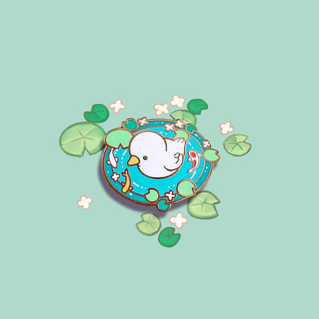 A Lost Duckling Enamel Pin