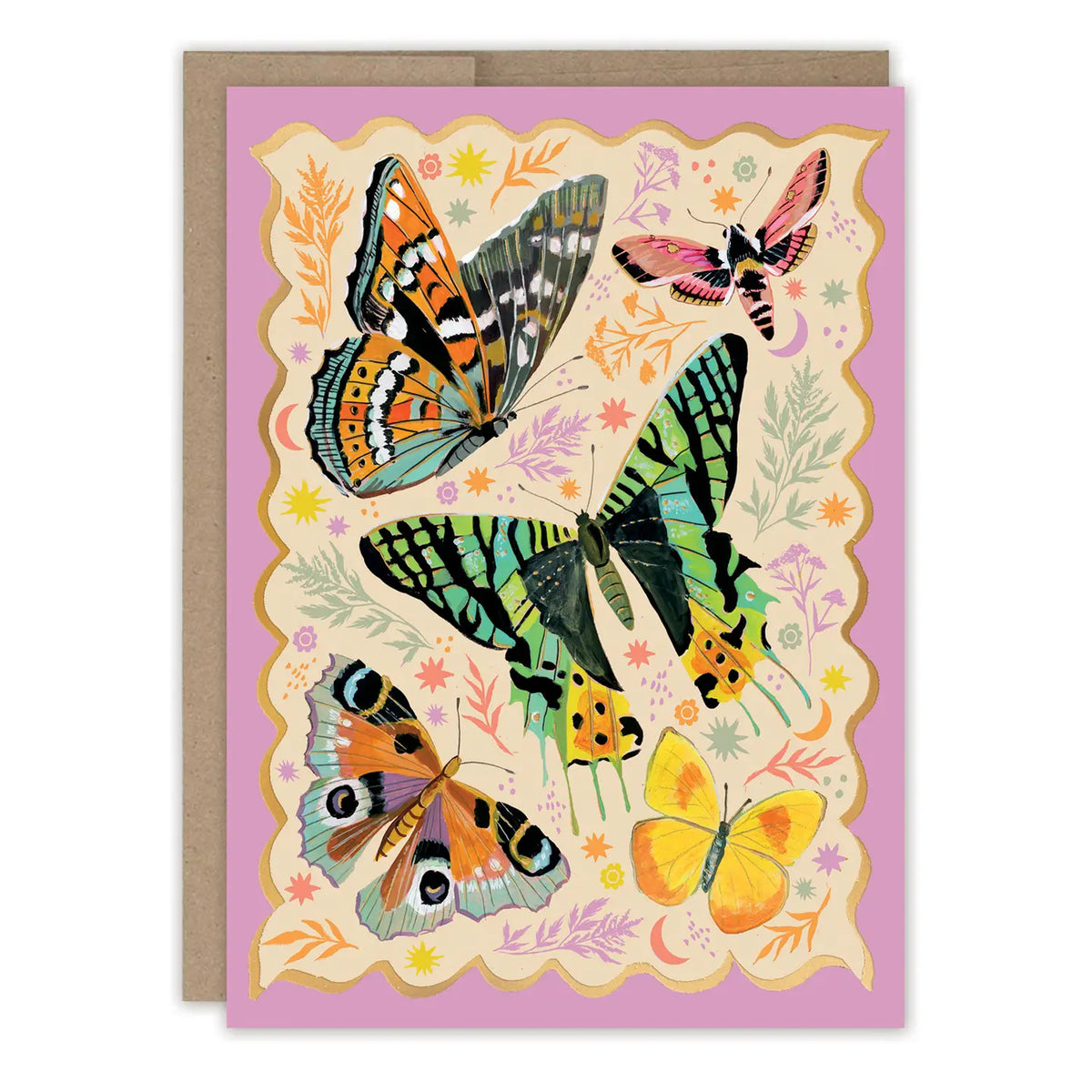 Enchanting Butterflies Birthday Card