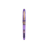 Esterbrook x Sakuradragon Sakura Street Estie Fountain Pen

Created with artist Cindy Duong of Sakuradragon, the Sakura Street Estie brings her imaginative illustrated world to Esterbrook's traditional Estie fountain pen. Its U.S.-blended material combines translucent purple with colorful glitter sparkle, while the custom clip is etched with Cindy's Sakura pattern. Dual Esterbrook and Sakuradragon engraving and a gold-plated converter finish the design. Each pen arrives in special packaging with Japanese gi