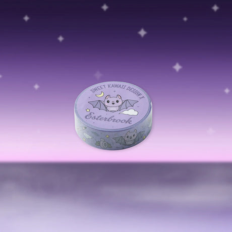 Esterbrook x Sweet Kawaii Design - Simply Batty Washi Tape