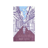 Featuring original Sakura Street illustrations by Cindy Duong, this five-piece blotter paper set adds the collection's colorful imagination to a useful fountain pen accessory. The papers can be used to absorb excess ink while writing or as decorative placeholders and bookmarks within a journal.