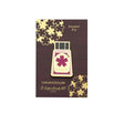 The Sakura Street Ink Lapel Pin turns one of the collection's coordinating ink bottles into a collectible hard enamel design. Measuring 4.5 cm and finished with gold-plated details, the pin carries the colors and imagination of Cindy Duong's Sakura Street artwork onto a jacket, bag, or display board.