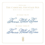 Fête Chinoise | Aluminum Carousel Fountain Pen - Serpentine Blooms