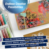 Faber-Castell Art Crayons Metallic Set - 15ct