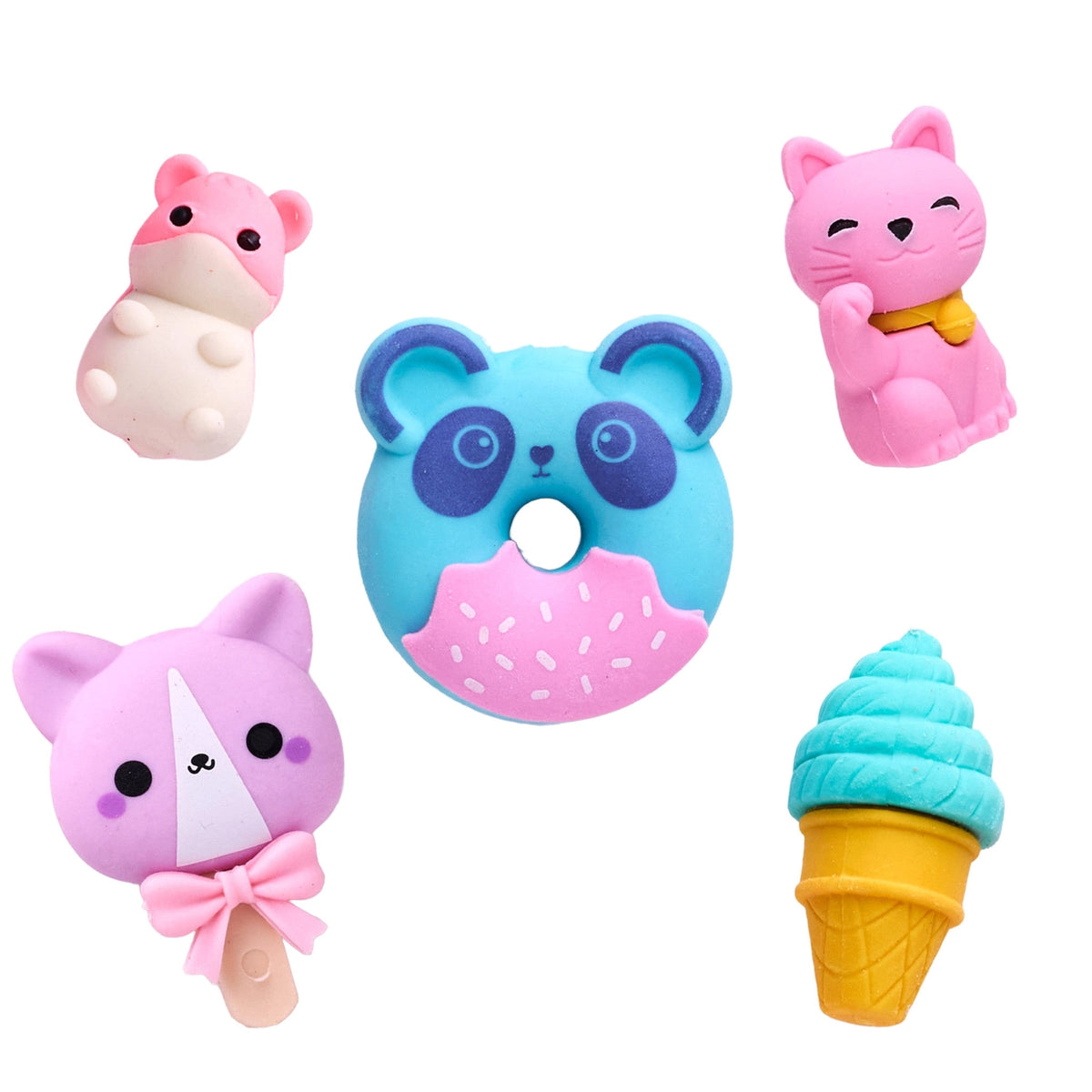 Meet Desk Pets — adorable mini erasers that bring a little personality to every desk!

Shaped like fun animals, these collectible companions give students all the excitement of having a classroom pet without the mess.