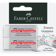 Vinyl eraser for clean and soft erasing. The eraser is dust-free meaning that there is less eraser waste as the residue rolls together. Latex and phthalate-free.