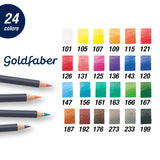 Faber-Castell Goldfaber Color Pencils - Box of 24