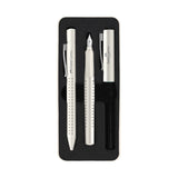 Faber-Castell Grip 2010 Fountain & Ballpoint Pen Gift Set - Coconut Milk