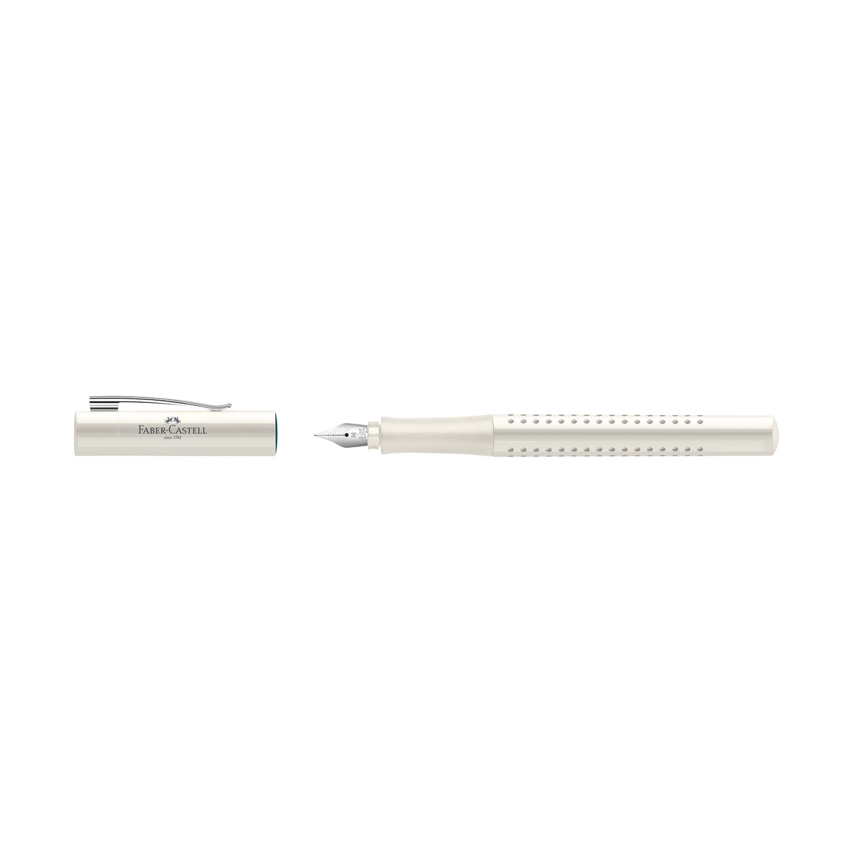 Faber-Castell Grip 2010 Fountain & Ballpoint Pen Gift Set - Coconut Milk