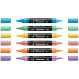 Faber-Castell Multimark Acrylic Paint Markers: Pastel Colors