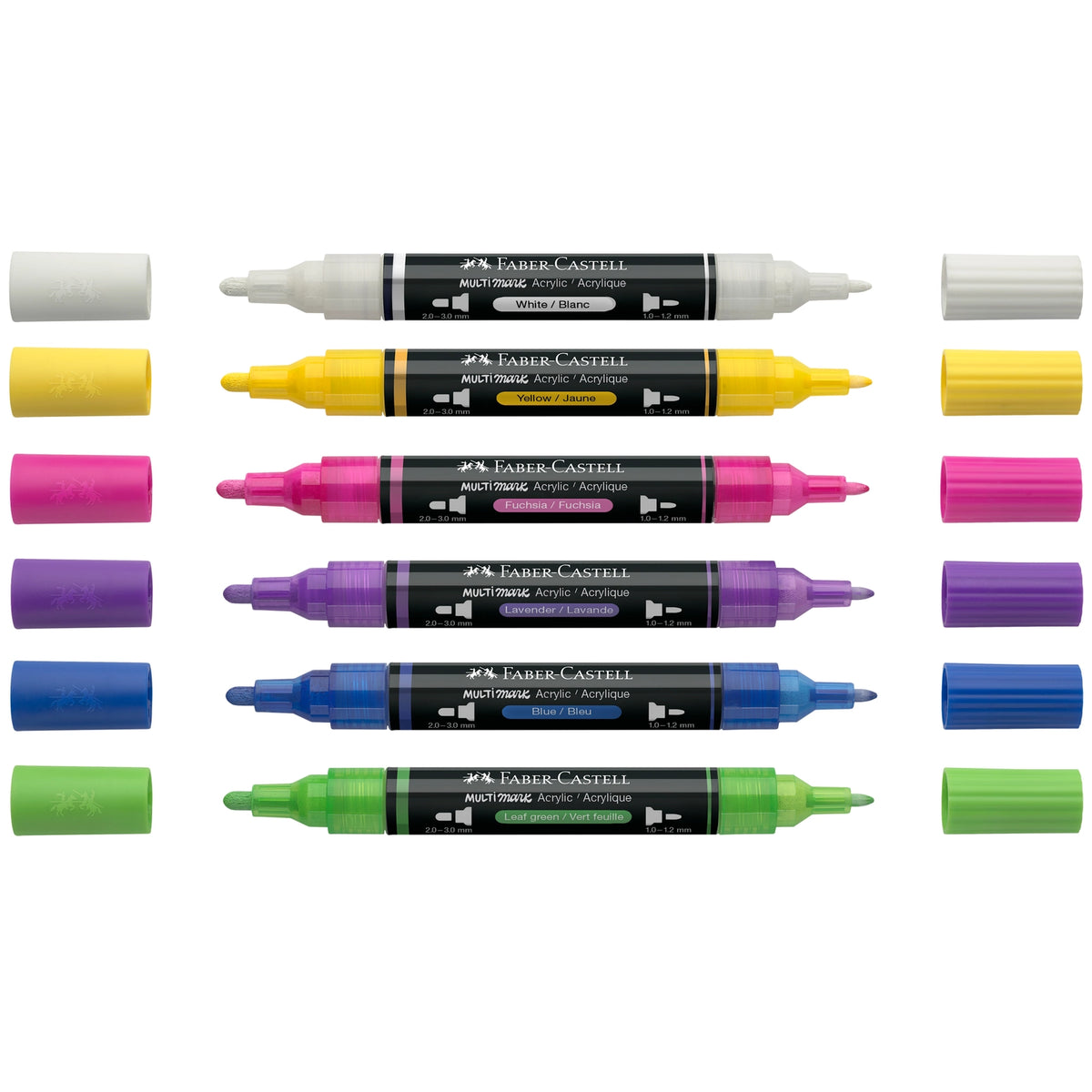 Faber-Castell Multimark Acrylic Paint Markers Vibrant Colors