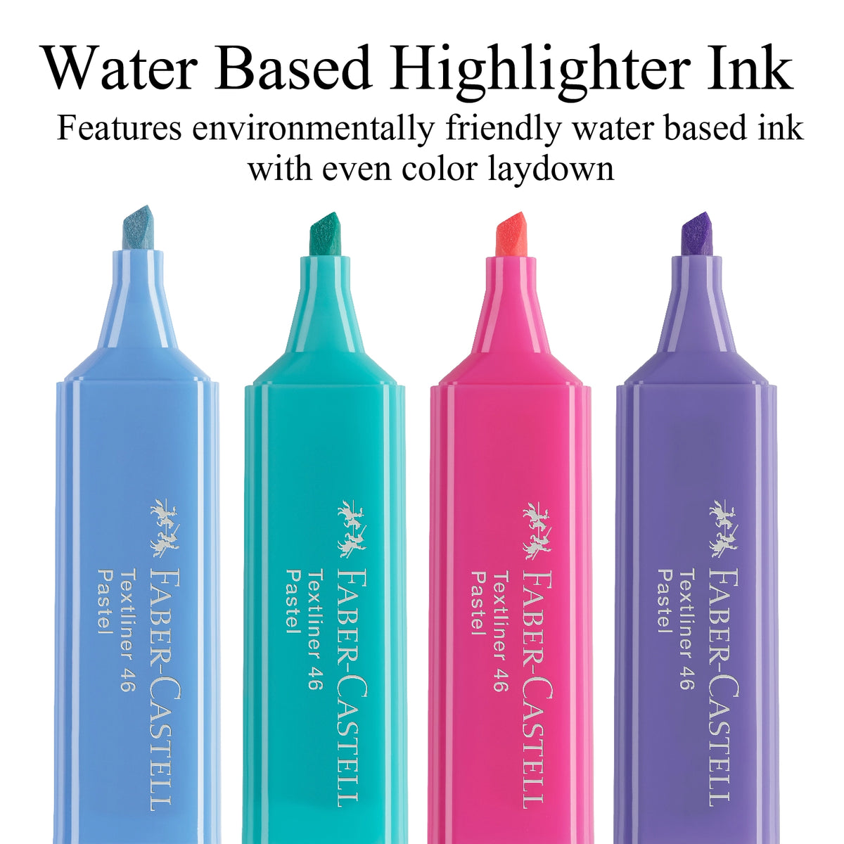 Faber-Castell Pastel Highlighters - Box of 8