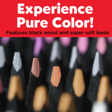 Black Edition Color Pencils with black wood and supersoft leads have great effects on light and even colored and dark paper. Pure Color!