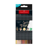 Black Edition Color Pencils with black wood and supersoft leads have great effects on light and even colored and dark paper. Pure Color!
