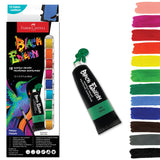 Faber-Castell Black Edition Acrylic Liquid Paint Tubes - Basic Colors

Acrylic paint set with 12 tubes of paint, each 03. fl oz (9ml) in size.