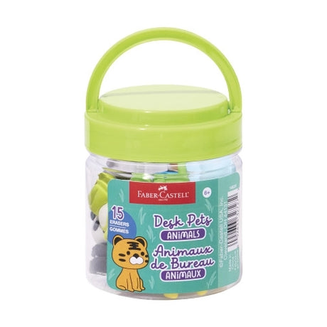 Faber-Castell Desk Pets Mini Erasers - Animals

Meet Desk Pets — adorable mini erasers that bring a little personality to every desk!
