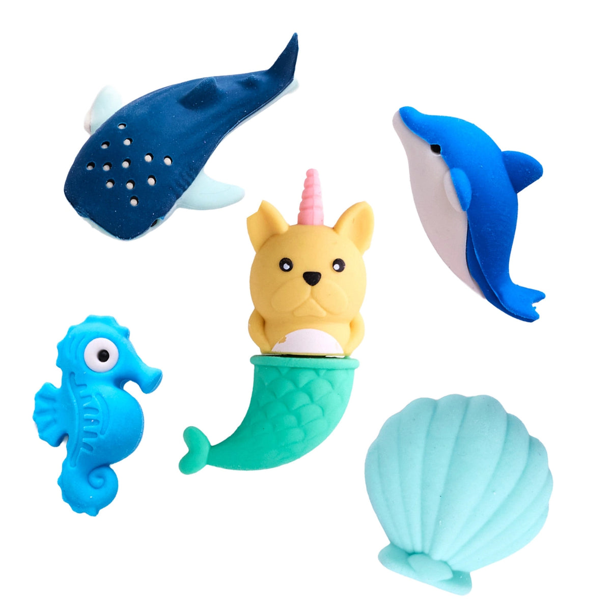 Faber-Castell Desk Pets Mini Erasers - Mermaid

Meet Desk Pets — adorable mini erasers that bring a little personality to every desk!