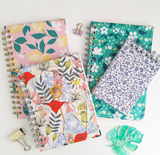 Fabric Coil-bound Journals with Dorkys Ramos