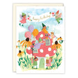 Fairies Birthday Card

Inside verse: Have a magical day!

• Gold foil details
• Illustrated by Emma Block
• Size: A6, 4.5" x 6.25"
• Paired with a kraft envelope
• Printed in the USA on beautiful FSC-certified 10% post-consumer waste recycled paper.
• Eco-friendly, 100% recyclable
• Plastic-free packaging

About The Artist: Emma Block is an artist and illustrator working from her garden studio in East Anglia, England. She is inspired by nature, travel, and little moments of joy in everyday life.